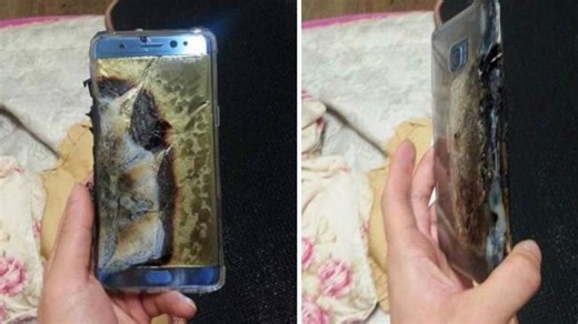 ‘Exploding batteries’ in Samsung phones