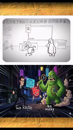 Exploring Animated Styles in Guy Ritchie's Muzzy