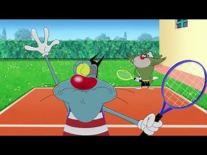 Oggy và những chú gián tinh nghịch | Oggy vụng về với quần vợt | phim hoạt hình