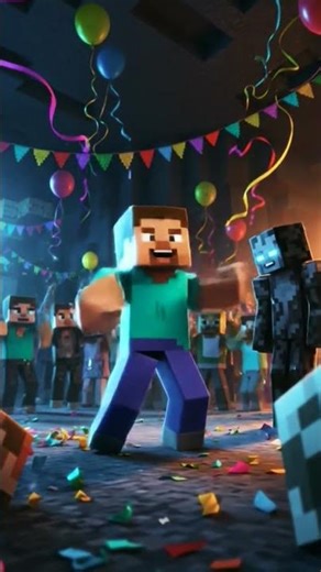 the steve dancing😎 in the dangerous 🎙️ hero studio