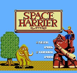 Space Harrier (NES) - online game | RetroGames.cz