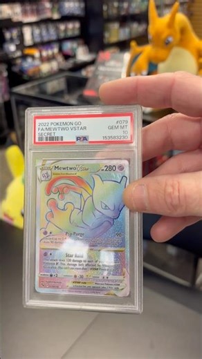 Pokémon PSA r returns (MewTwo PSA 10) #pokemon #pokemoncards #psa #shorts #shortsfeed #shortvideo