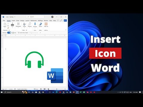 How to Insert Icon on Microsoft Word