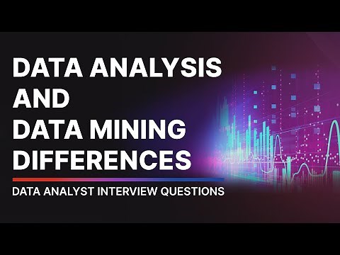Data Analysis vs Data Mining | Data Analytics Interview Questions and Answers | Beginner level