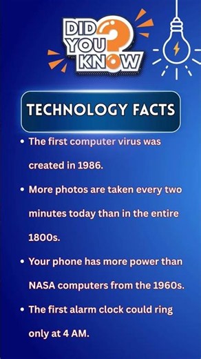 Amazing Technology Facts That Will Blow Your Mind 🤯 | Did You Know?