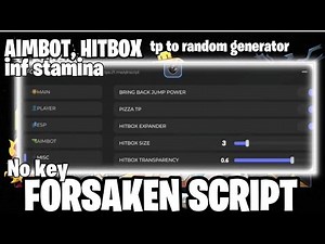 [NEW] FORSAKEN SCRIPT [BEST SCRIPT] [NO KEY!] [MORE FUNCTIONS]