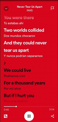 Rock de los 80: Never Tear Us Apart by INXS | Lyrics and Full Song