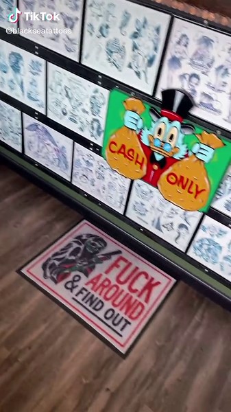 Welcome to Black Sea Tattoo! #traditionaltattoo #americantraditionaltattoo #tattooartist #boldtattoo #tattoo #tattoos #bayarea