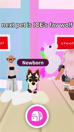 split or steal with adopt me pets!! #roblox #adoptme #viral