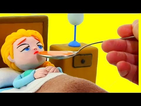 Little Girl Has A Cold ❤ Cartoons For Kids