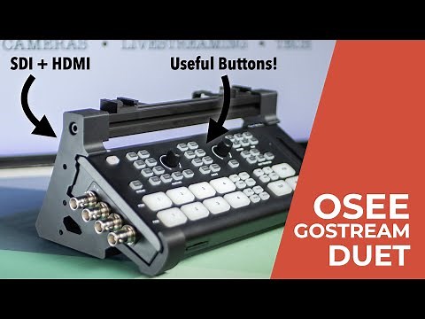 This switcher has it all! COMPLETE Overview of the OSEE GoStream Duet