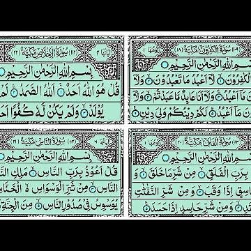 4 Quls | Ayatul Kursi | Char Qul Beautiful Recitation
