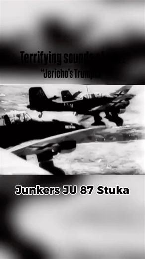 The Scariest Sound of WW 2 — The Stuka Siren #stuka #ww2 #fighterjet