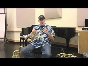 Trumpet tip, Flugelhorns.