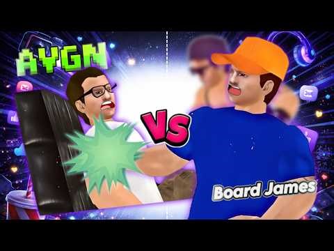 AVGN vs Board James vs Rex Viper 💈 Barber Shop Brawl