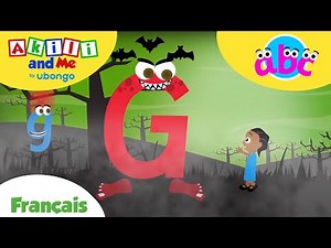 Lettre G | Apprends l'alphabet avec Akili | Dessin animé éducatif pour les enfants