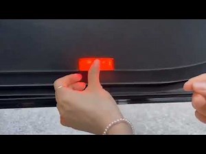 Porsche puddle light installation