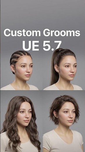 Tutorial Setup Groom Asset untuk Rambut MetaHuman!