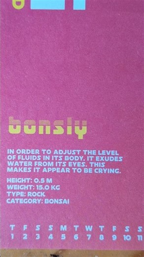 week 3 babyyyy #pokemon #art #diy #pokemoncollector #pokedex #cardboard