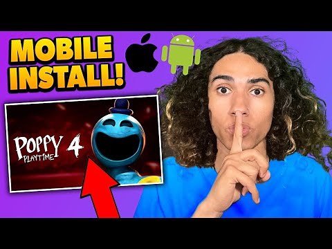 How to Play Poppy Playtime Chapter 4 On Mobile 🔥 iOS/Android Gameplay