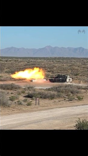 Abrams Tank Live Fire