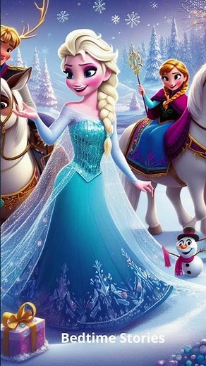 Elsa's Winter Wonderland: A Magical Tale of Ice and Sisterhood | Animated Bedtime Story