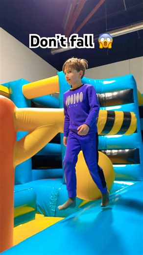 Don’t Fall 😱 Obstacle Course Challenge | Kids Fun Indoor Play