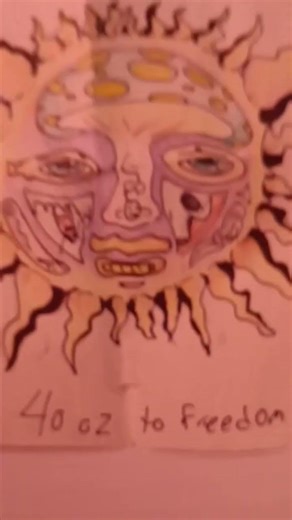 a sublime 40oz to freedom album cover i drew for funnies @sublime