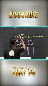 Journal Entry Goods Sold for Cash | Accounts Class Day 14 Commerce by Khan Sir #khansir