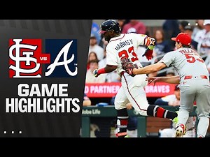 Cardinals vs. Braves Game Highlights (4/22/25) | MLB Highlights