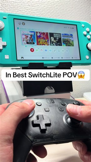 Best Switch Lite POV in Fortnite: A Gamer's Experience