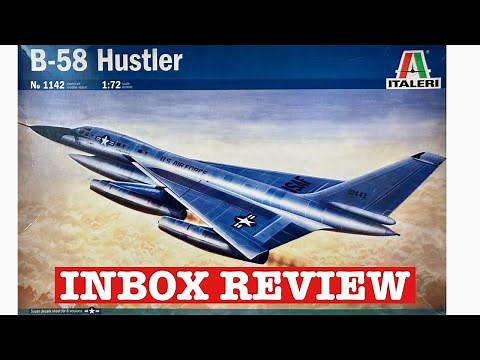 Italeri 1/72 B-58 Hustler Inbox Review