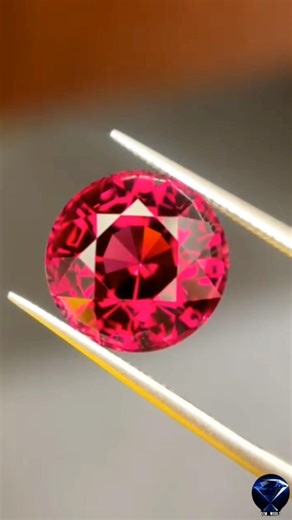 Garnet Gemstone | Round Shape | Cut and Polished #gemstone #stone #shorts