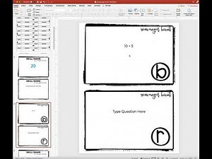 Scavenger Hunt Template Instructions