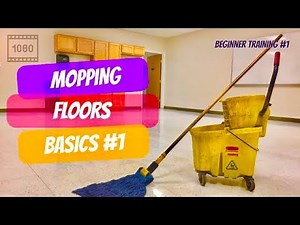 Best Mopping Technique ♥ ♥ Cleaning Floors ♥ ♥ Best training video