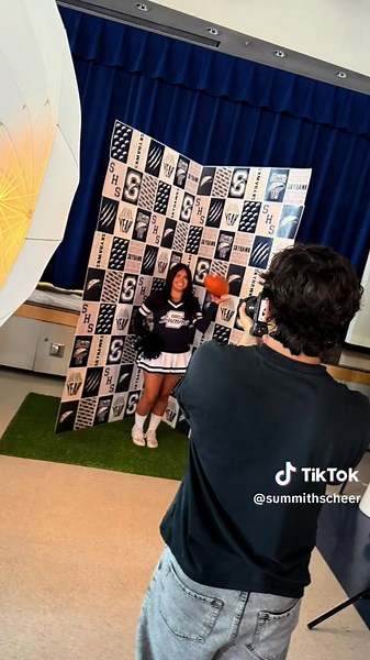 Summit Cheer Media Day! Final pictures will be posted soon! @summit design studio #summitcheer #highschoolcheer #cheerleading #mediaday #cheer