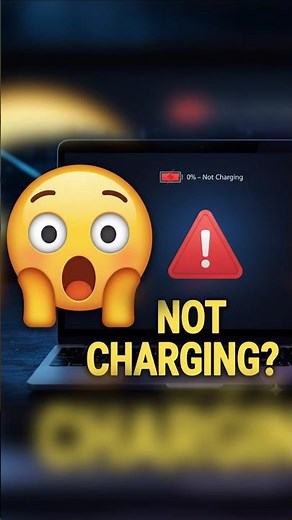 Laptop Plugged In But Not Charging 😱 Fix in 15 Seconds | Windows 11 #shorts