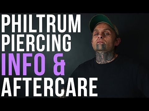 Philtrum / Medusa Piercing Info & Aftercare | UrbanBodyJewelry.com
