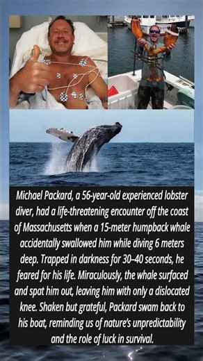 He Miraculously Survives After Being Swallowed by a Humpback Whale