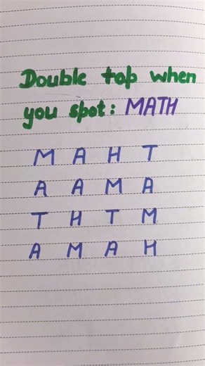 you got 5 seconds to spot 🔎 math #art #drawing #creative #writing #viral #trending