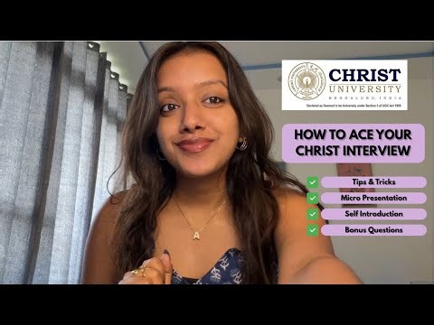 CHRIST INTERVIEW last-minute guide (explained in just 6 mins)