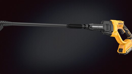 Clean effortlessly with this INGCO 20V Pressure Washer! Ideal for all of your outdoor cleaning needs! With a maximum pressure of 24.8 bar and a flow rate of 2.2 L/min. The 400ml foam producer and the 6-pattern spray gun offers a variety of cleaning options. This unit Includes a self-suction connector, a 6 meter water hose with a quick connector, a fast charger, a portable bag and a 2.0 AH battery. INGCO - “Professional Tools Made Affordable” | Ingco South Africa