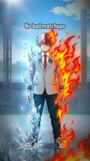 Why Todoroki has fewer bad matchups in My Hero Academia #shorts