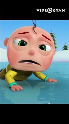 Five Little Babies Skating On Ice - 3 |#Nursery Rhymes #shorts #childrensongs #animation #cartoon