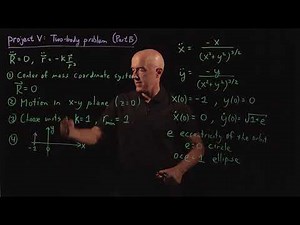 Project V: Two-Body Problem (Part B) | Lecture 59 | Numerical Methods for Engineers