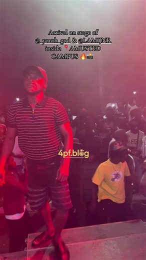 Youth God and LAMIJNR's Epic Arrival at Amusted Campus