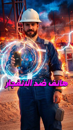 Leo Jassim on Instagram‎: "هاتف مخصص لمواقع النفط والغاز (Ex phone) ⚡️"‎