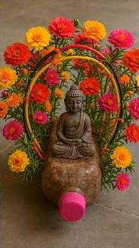 Super Easy Portulaca/Moss Rose plant decoration Ideas #portulaca #mossrose #shorts