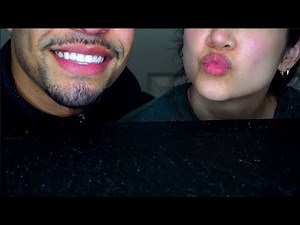 ASMR EATING AIR CHALLENGE WITH WIFE *DON'T LET THIS FLOP* MUKBANG NO TALKING *NOTHING ROLEPLAY*