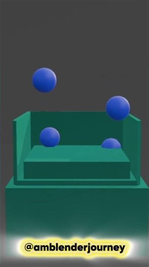 Ball motion in Blender 3D #3danimationsoftware #3dmodelingsoftware #animation #3danimation